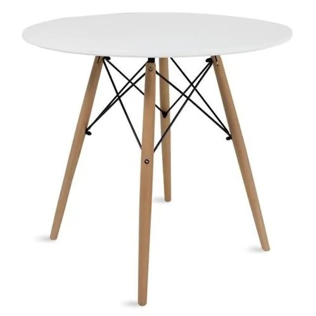 Mesa Eames Branca Tampo MDF **nova na caixa**