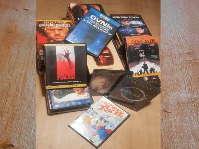 DVDs diversos títulos