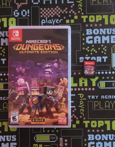 Jogo Minecraft Dungeons Hero Edition Nintendo Switch Fisico