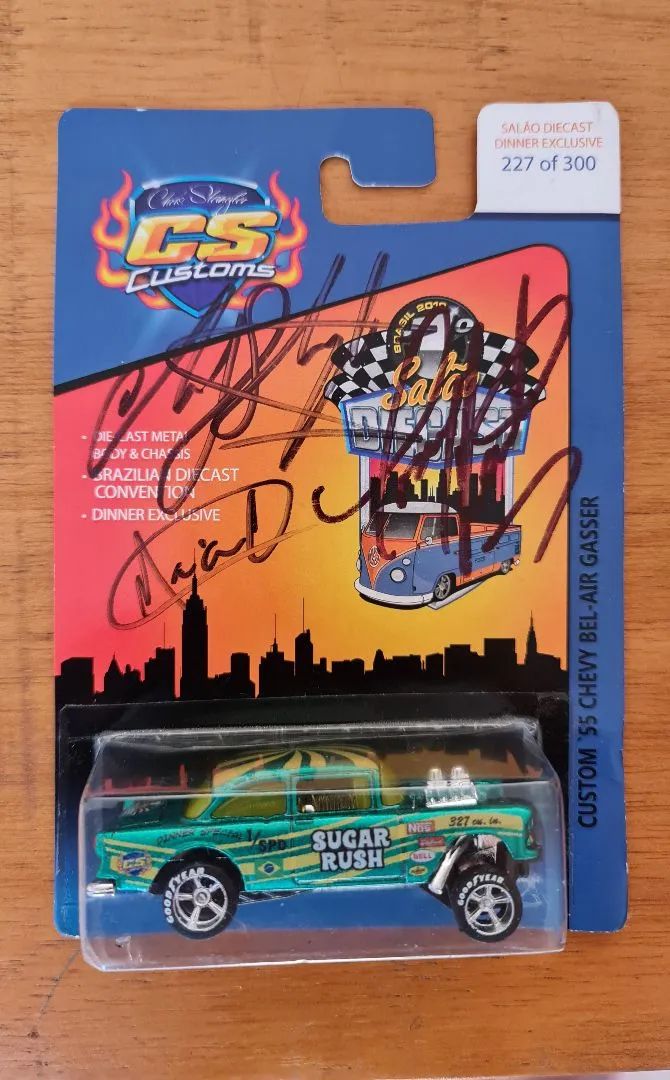 Hot Wheels CUSTOM 55 Chevy Bel-Air Gasser