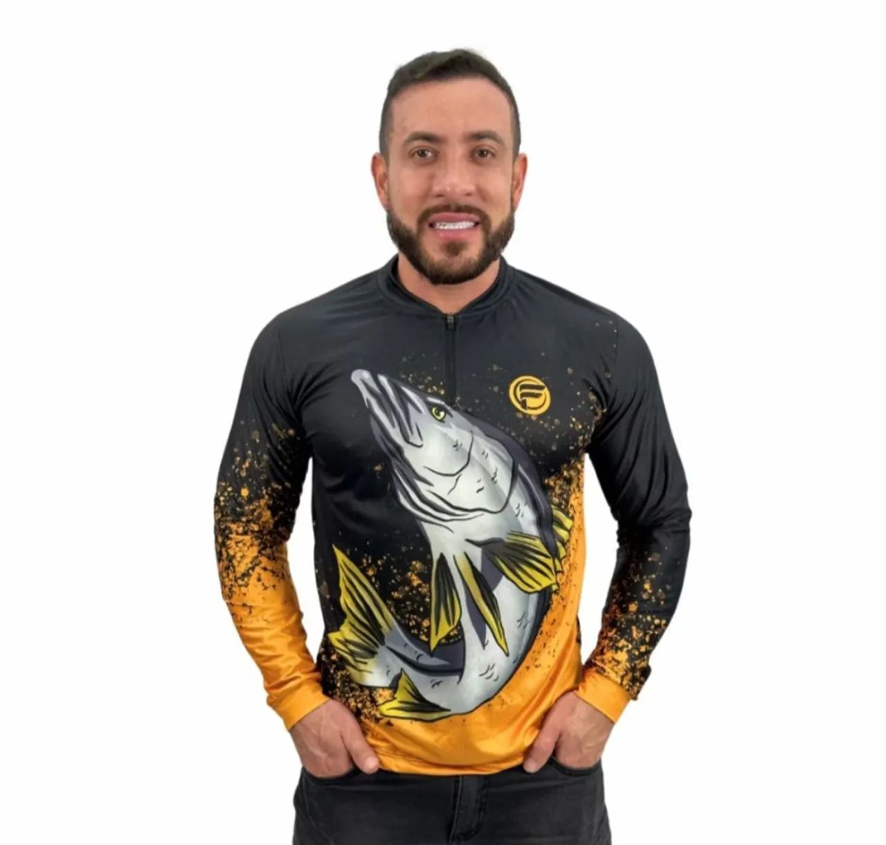 Camisa de pesca nova - Foto 2