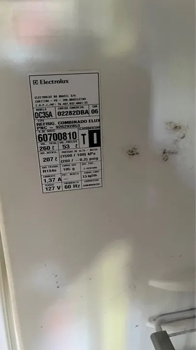 Geladeira Electrolux  Duplex Branca   - Foto 3