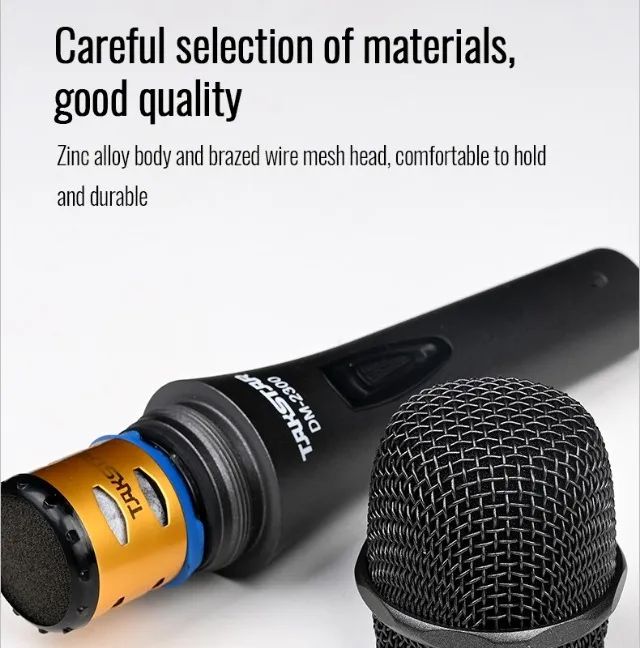 Microfone Novo Takstar DM-2300 Profissional - Foto 3