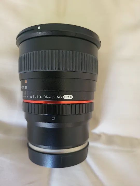 Lente Rokinon 50mm F1.4 Para Sony E-mount Full-frame - Foto 3