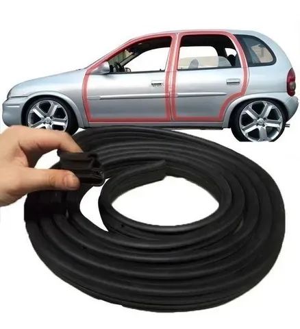 Borracha de carro vedaçao da porta, protetor de Borda, vedaçao da agua, porta do carro - Foto 5