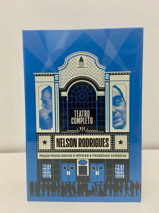 Box Teatro completo de Nelson Rodrigues Obra em 2 Volumes Nova Fronteira NOVO - Foto 2
