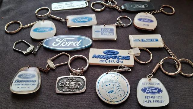 Ford Concessionárias Antigos Chaveiros da Marca.<br> - Foto 4