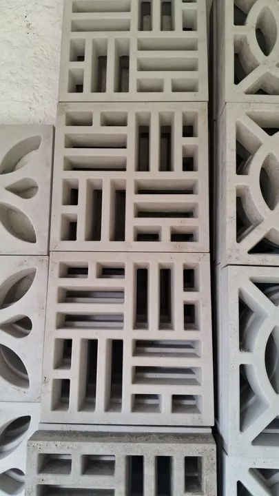 Cobogó 39x39 taco chines - Foto 2