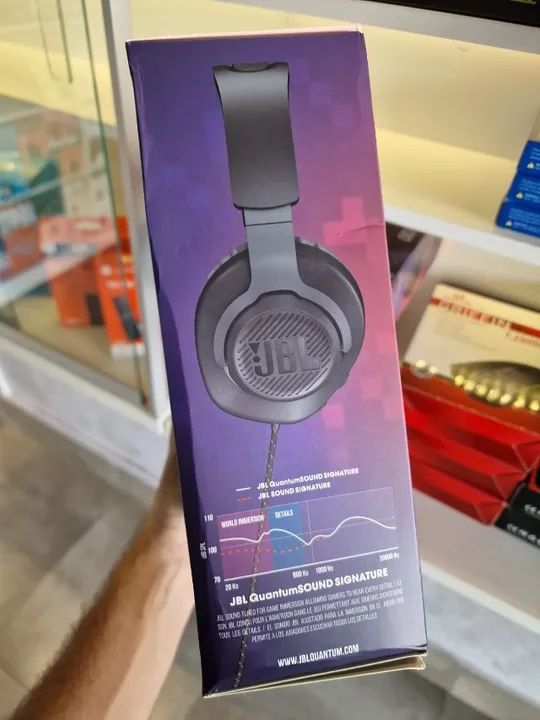 Headset JBL quantum 100 Novo (Anápolis) - Foto 3