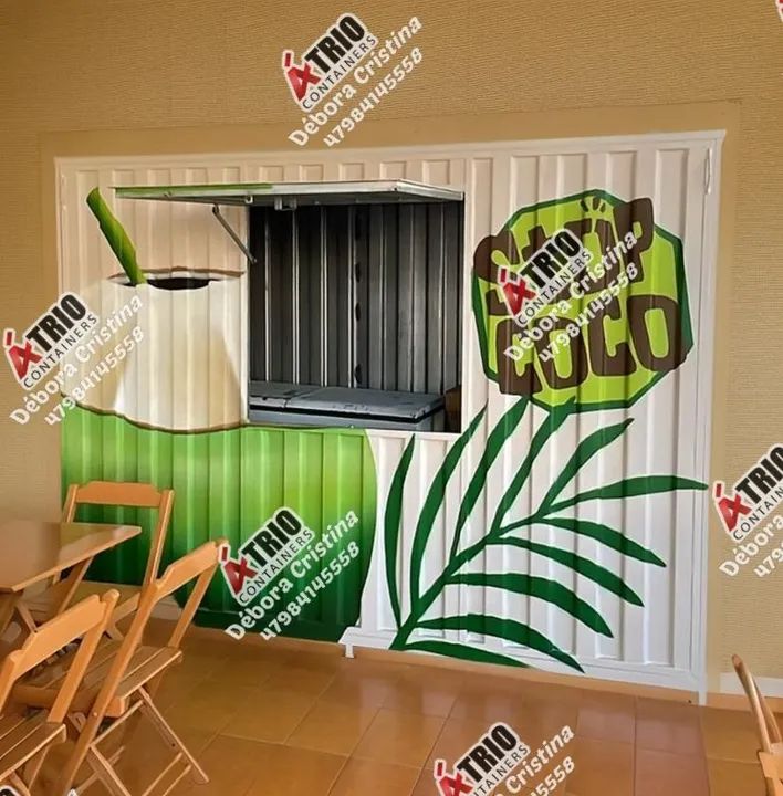 Container negócio próprio alimentação 