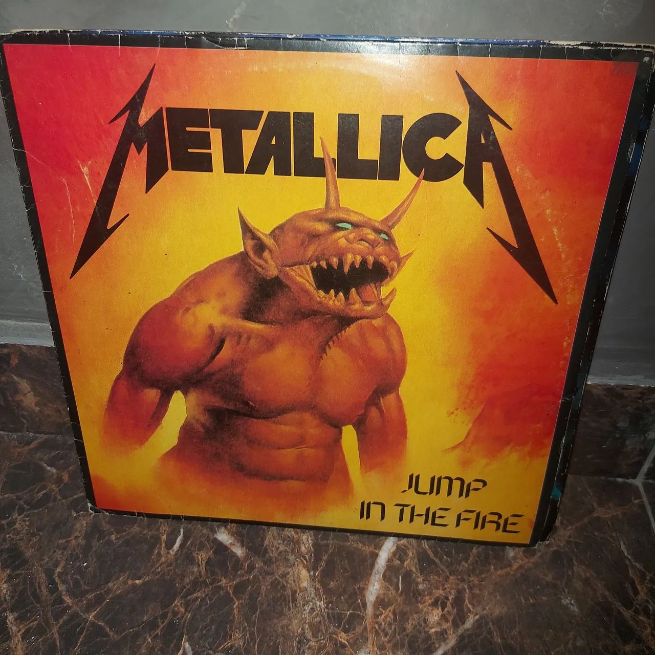 LP Metallica Jump in the fire 1° nacional