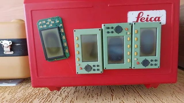 Display para estação total marca Leica 