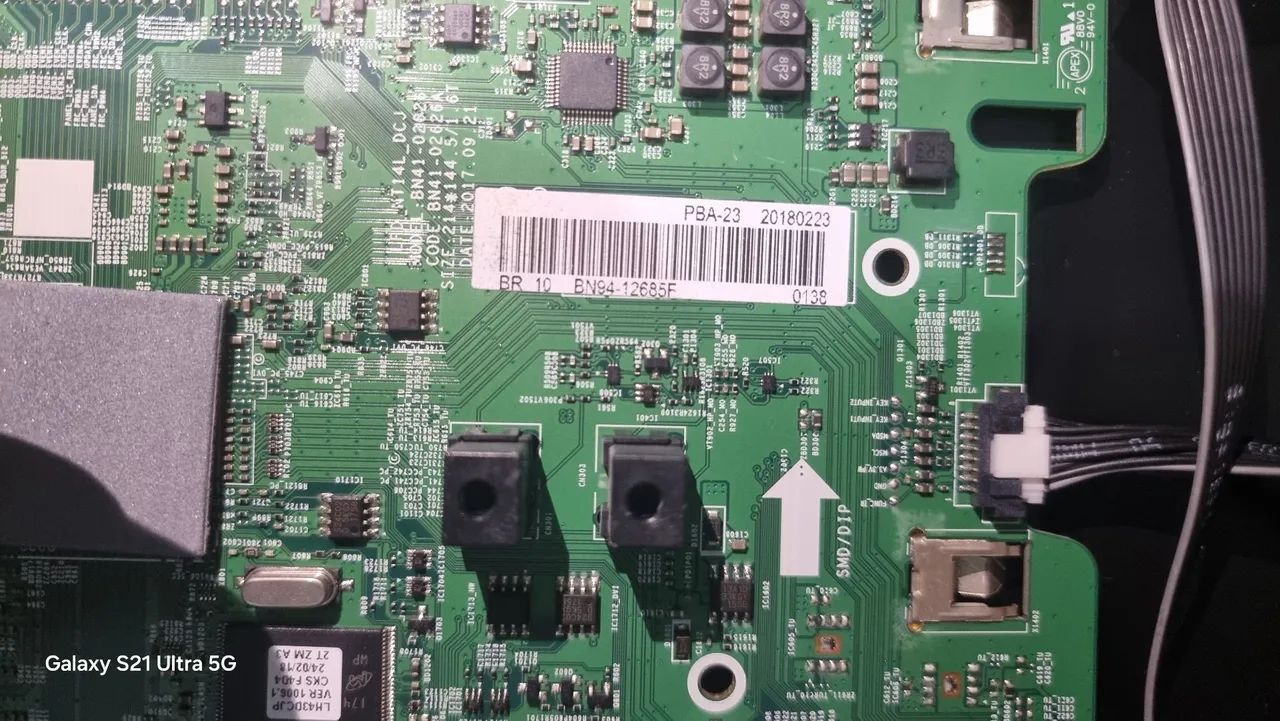 Kit placa tcon/fonte/placa principal DC49J PN: DC49J Fabricante: Samsung - Foto 2