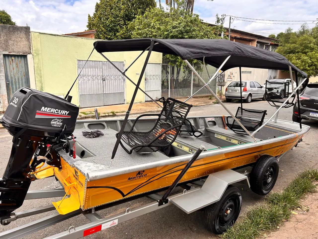 Canoa marca Marreco de Goiás modelo Veneza Plus 5,5mts ano 2024 - Foto 11