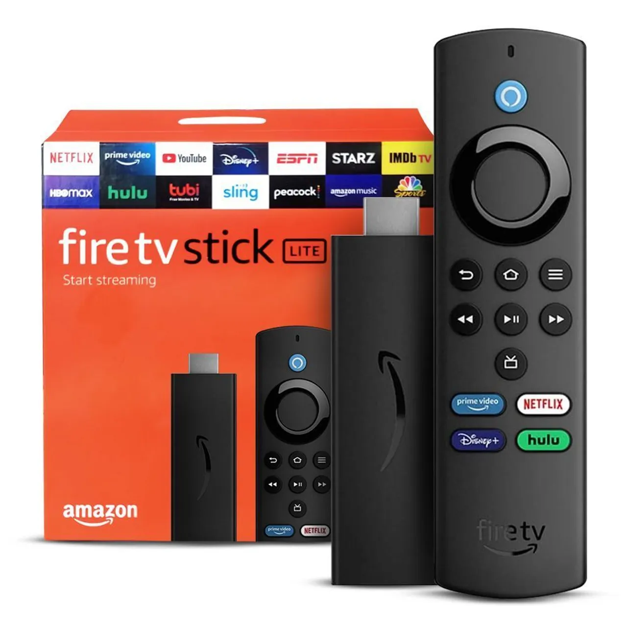 Fire TV Stick Lite - Novo - Streaming de alta qualidade
