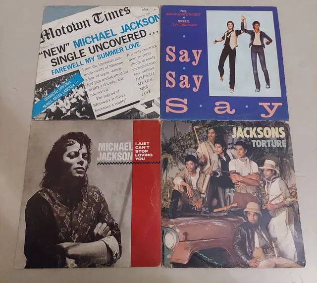 Lp compacto Michael Jackson, The Jacksons, Paul McCartney 