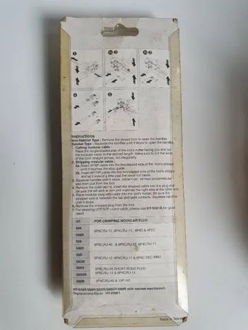 Alicate Multiuso para crimpar ,RJ 11 ,RJ 12 ,Cabos de Telefonia  - Foto 2