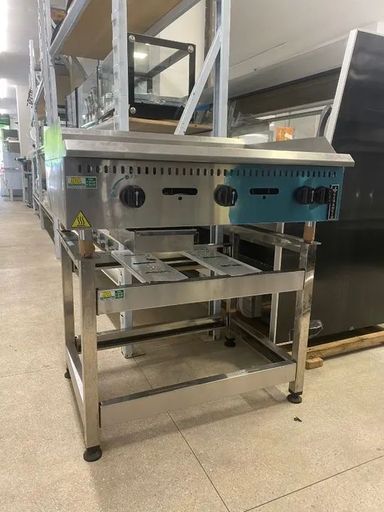 Chapa para hamburgueria em inox linha prime - marca venâncio - promoção  - Foto 6