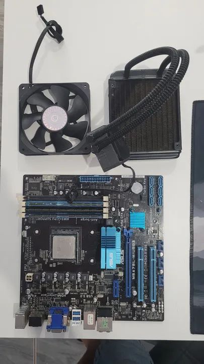 kit Processador FX-8350 +8GB de memoria + water cooler
