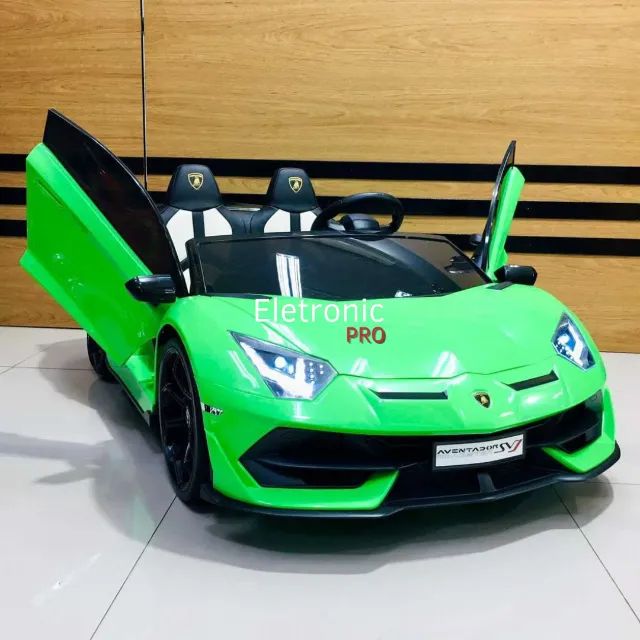 Carrinho Elétrico Lamborghini 24V com DVD Player - Foto 2
