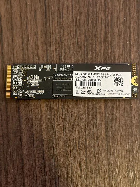 SSD nvme 256GB M.2 2280 - Foto 2