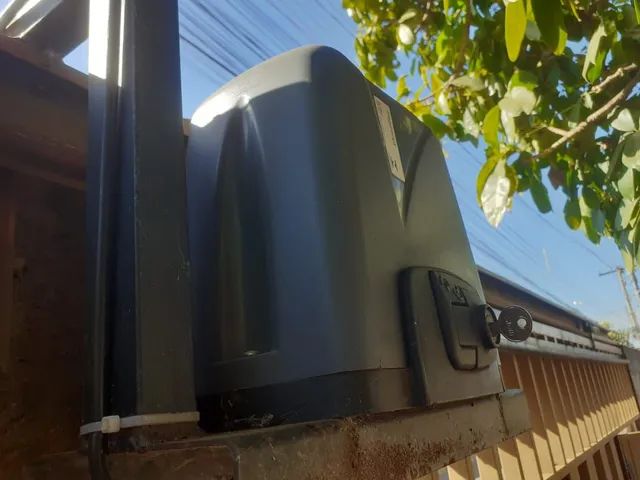 Motor para portão já instalado 