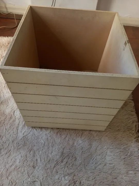 Vaso Cachepô de madeira  - Foto 2