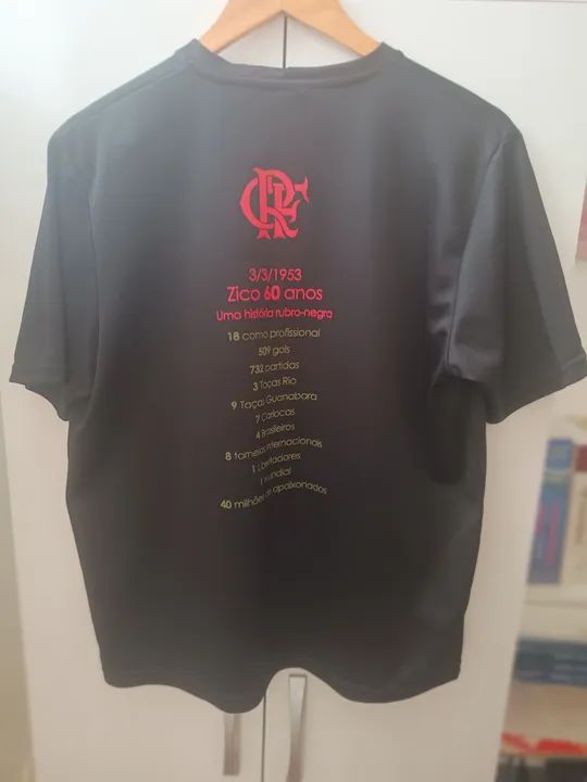 Camiseta comemoração 60 Anos do Zico  - Foto 5