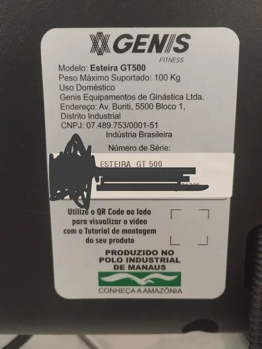 Esteira ergométrica Genesis GT 500 dobrável - Ideal para espaços pequenos - Foto 6