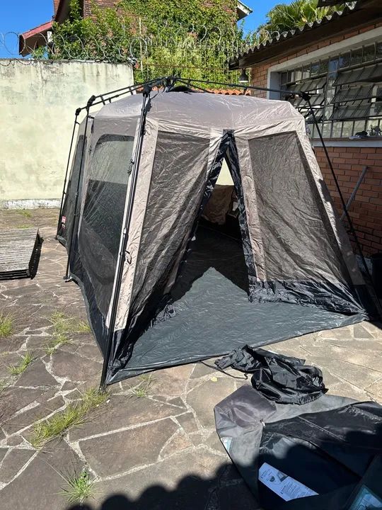 Barraca Gigante para Camping Coleman Instantânea 8 pessoas