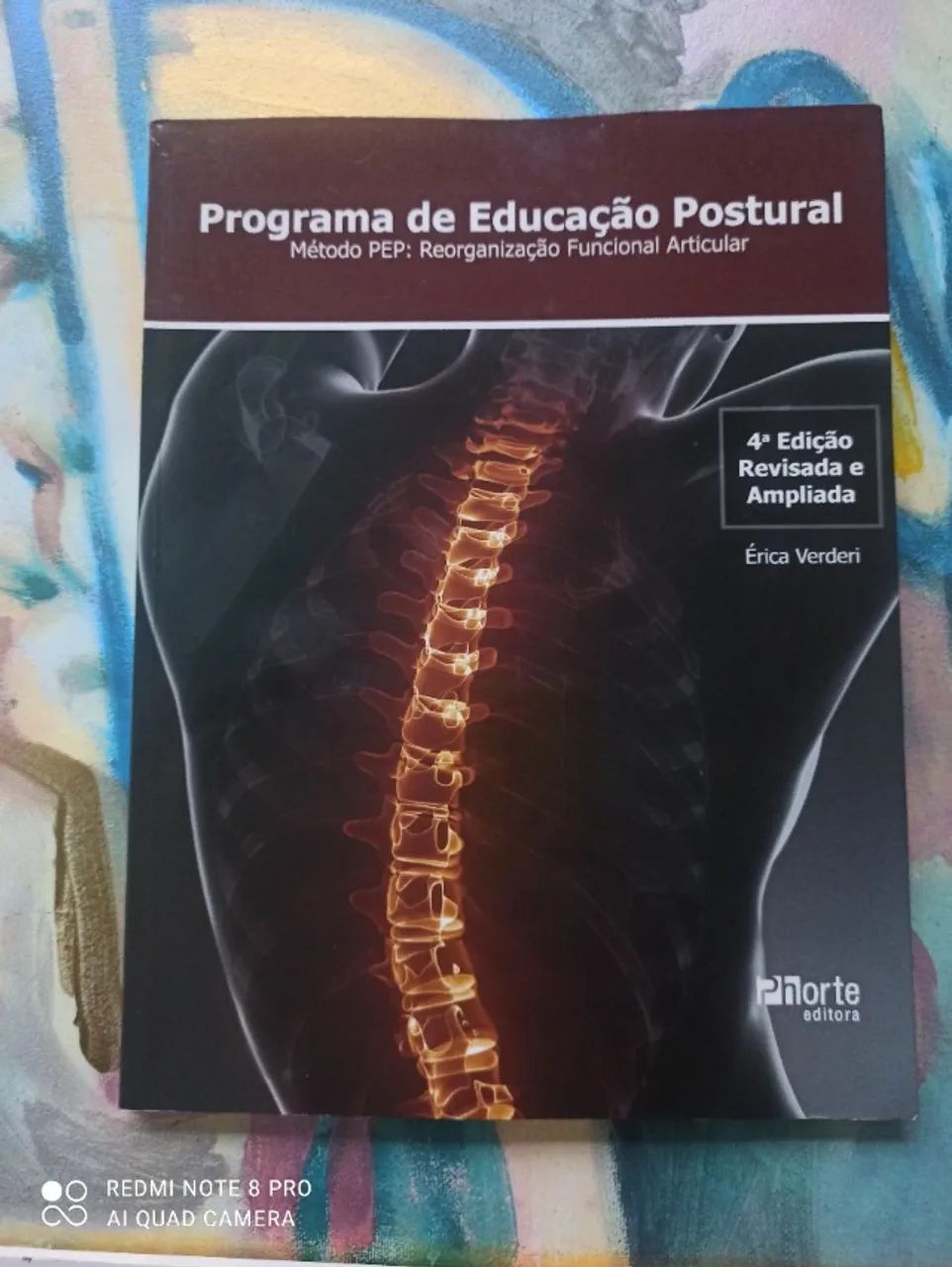 Livro programa  de  educação postural