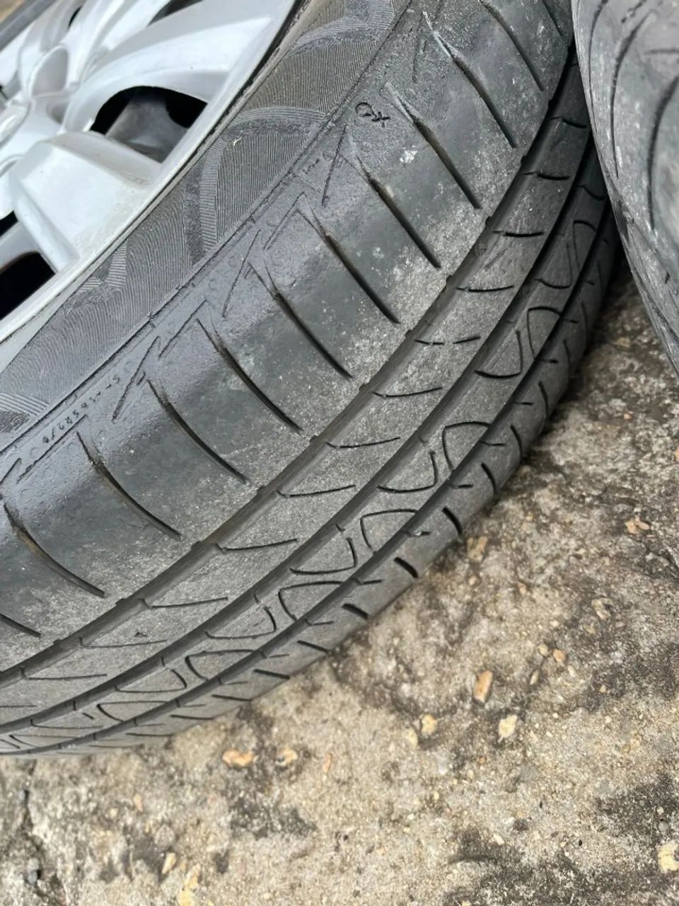 Rodas aro 14 5x100 ( com pneus continental ) - Foto 2