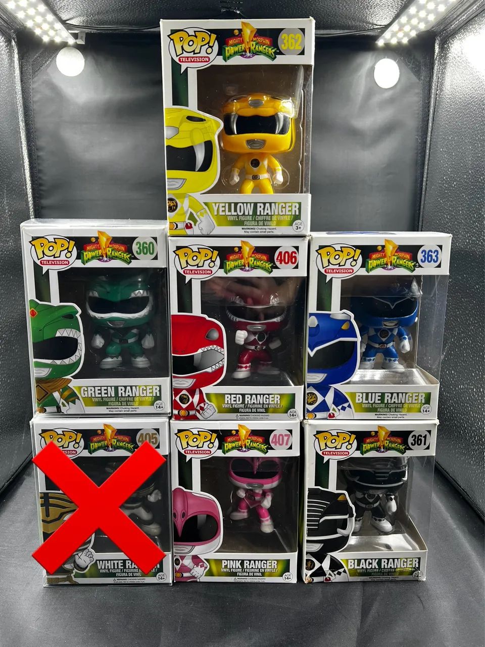 Bonecos Funko Pop! Power Rangers 