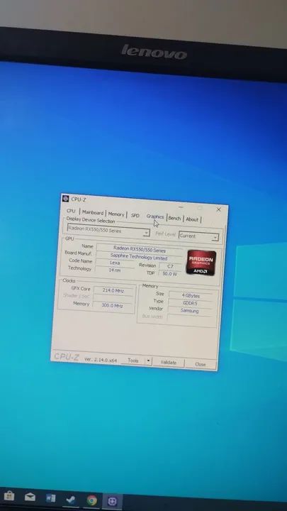 Vendo RX 550 4GB Da marca Sapphire  - Foto 4