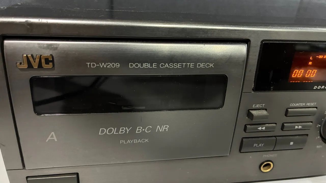 Deck Toca Fitas JVC TD-W209