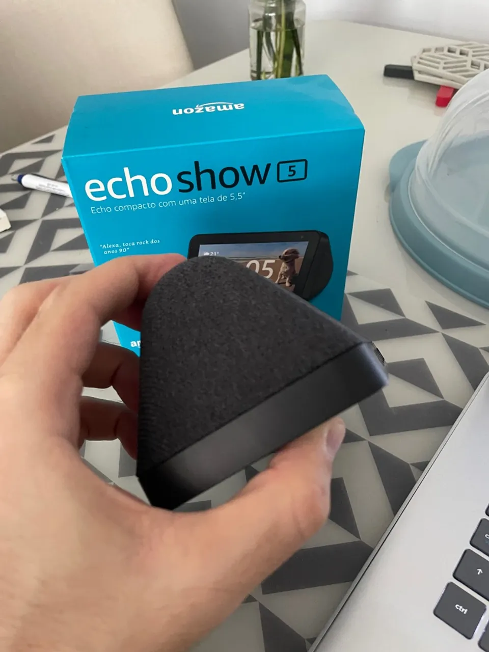 Echo Show 5 - nunca usado e Original