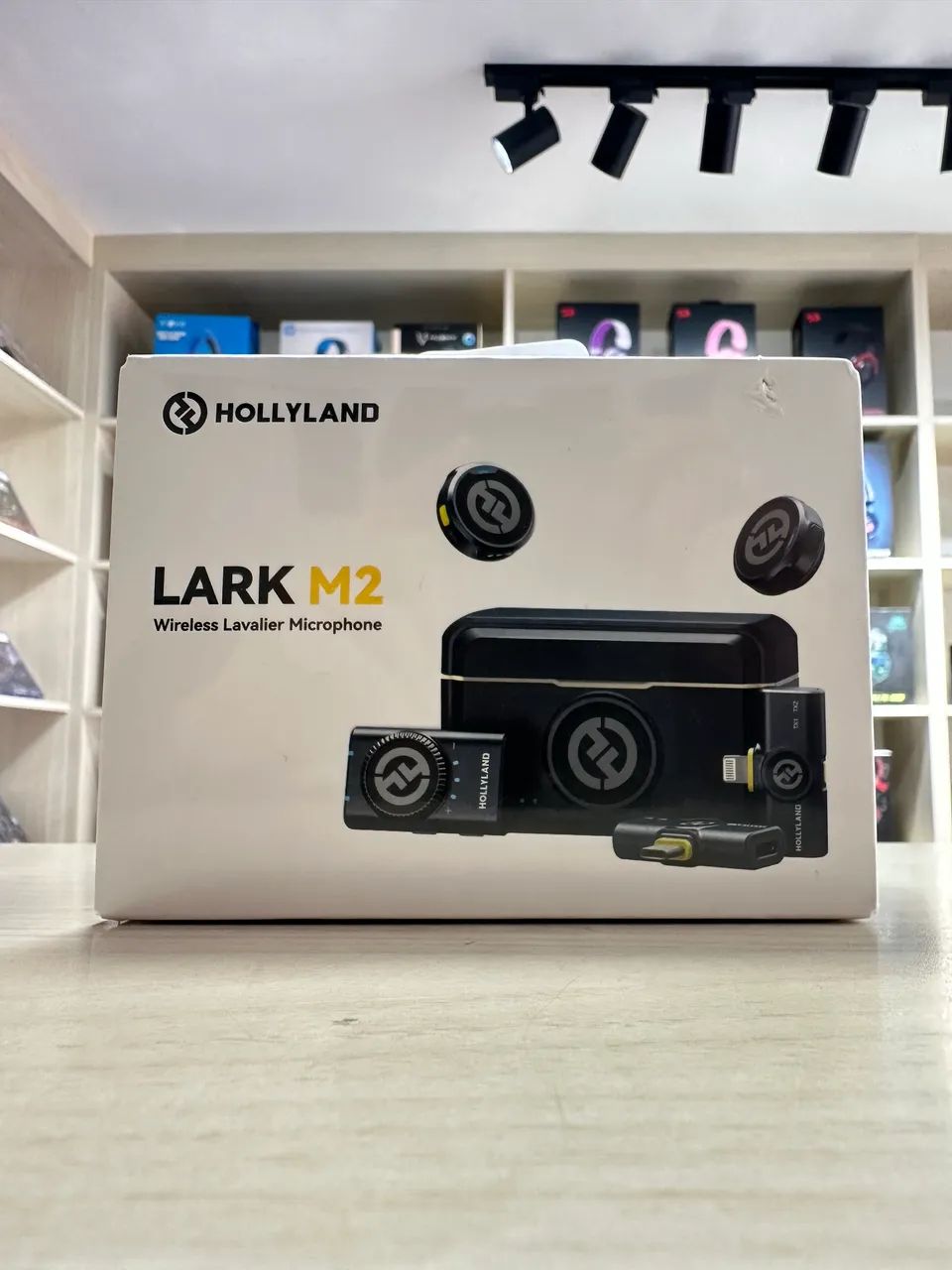 Microfone Hollyland Lark M2 Combo (usb-c/lightning/camera) - 10x sem juros