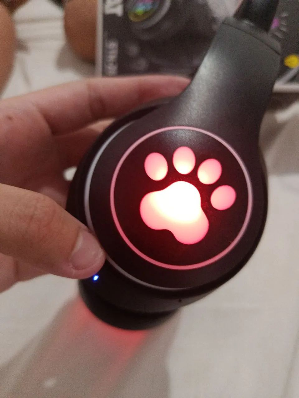 Fone de ouvido de gatinho  - Foto 5