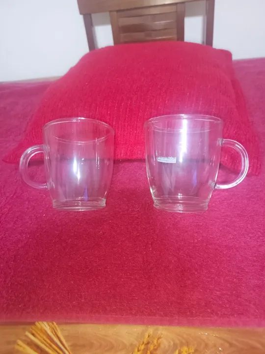2 Xícaras de Chá em Vidro - Novo - Foto 5