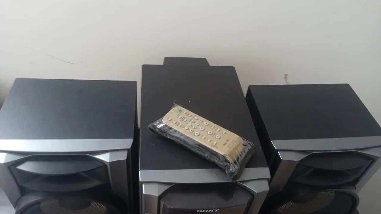 Som Sony Super Conservado Aceito Ofertas - Aparelhos de Som