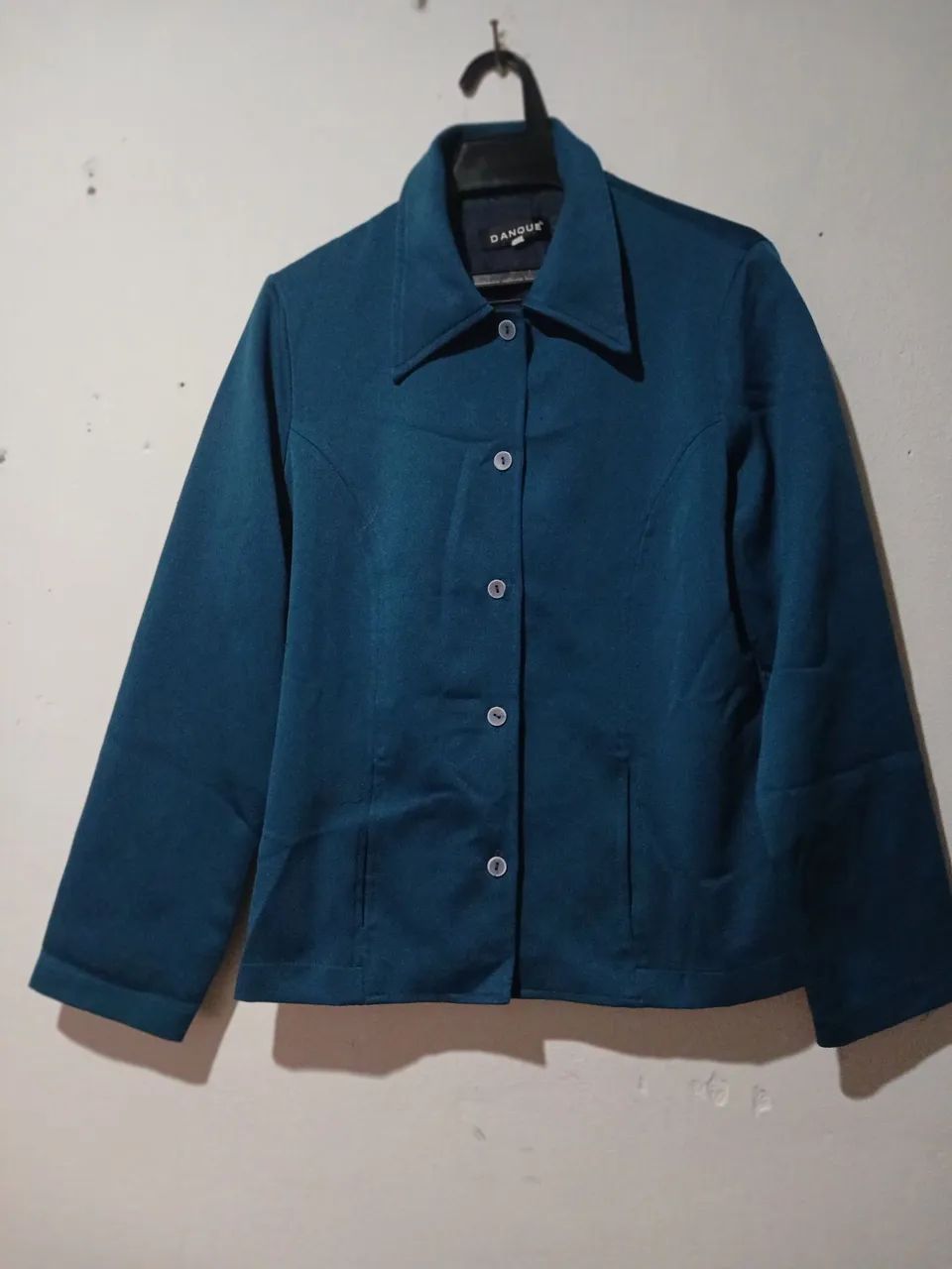 Blazer danque azul esverdeado  - Foto 3