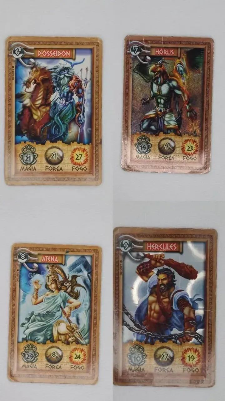 cartas Mythomana elma chips unidade - Foto 2