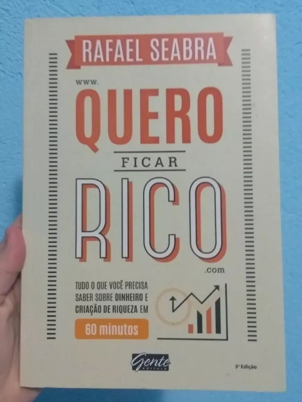 Livro Quero Ficar Rico Rafael Seabra