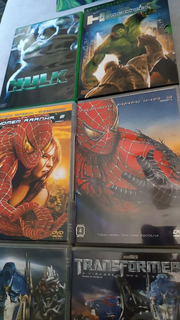 Coleção de DVDs: 6 filmes original  - Foto 4