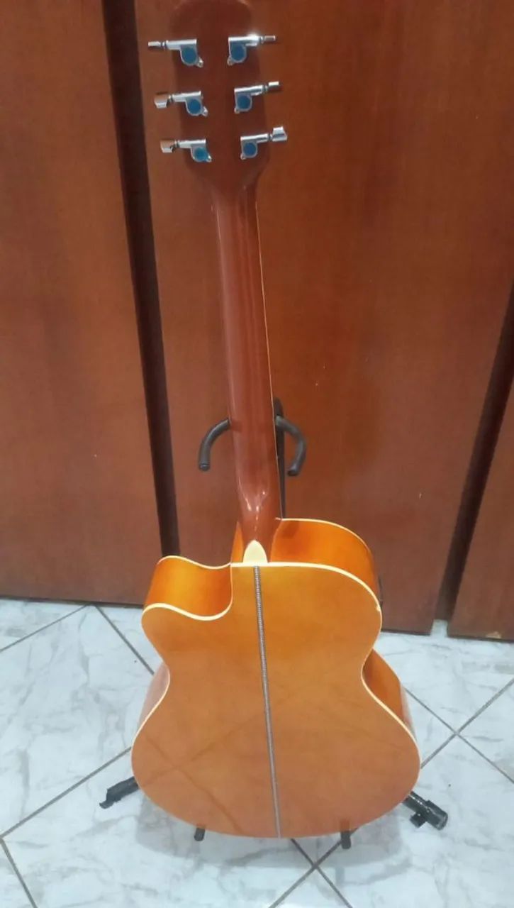 Vendo violão Giannini Performance cordas de aço.  - Foto 5