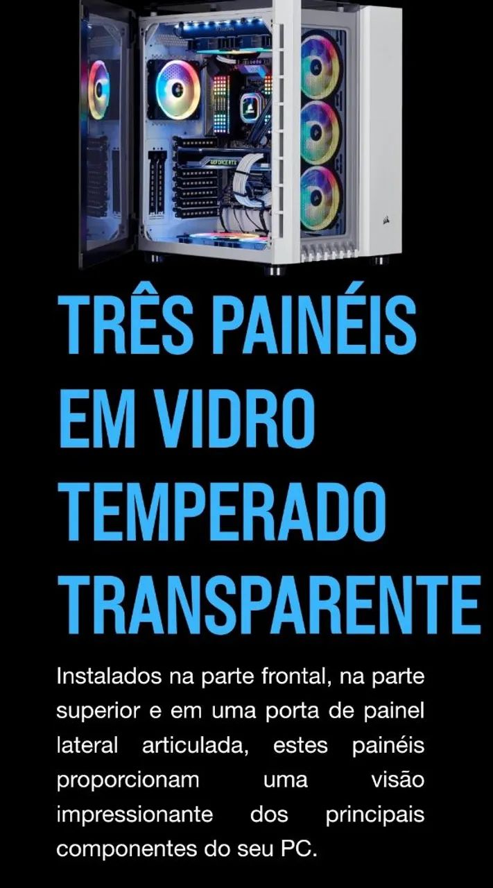 Gabinete 680x corsair nao vendo pela olxpay - Foto 4