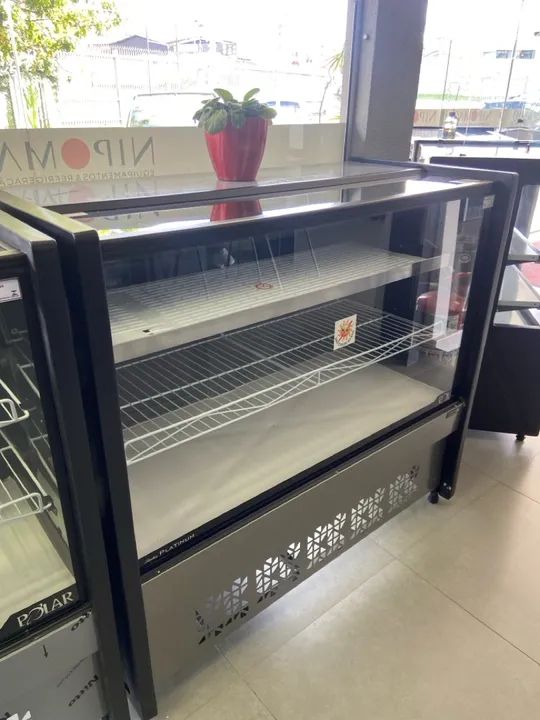 PBR-125 VITRINE REFRIGERADA PLACA FRIA 1,25M PLATINUM - POLAR - Foto 4