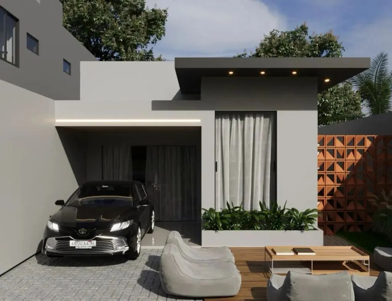 SF Casa a venda semi finalizadas no Vale Quem tem com 03 quartos e uma suíte