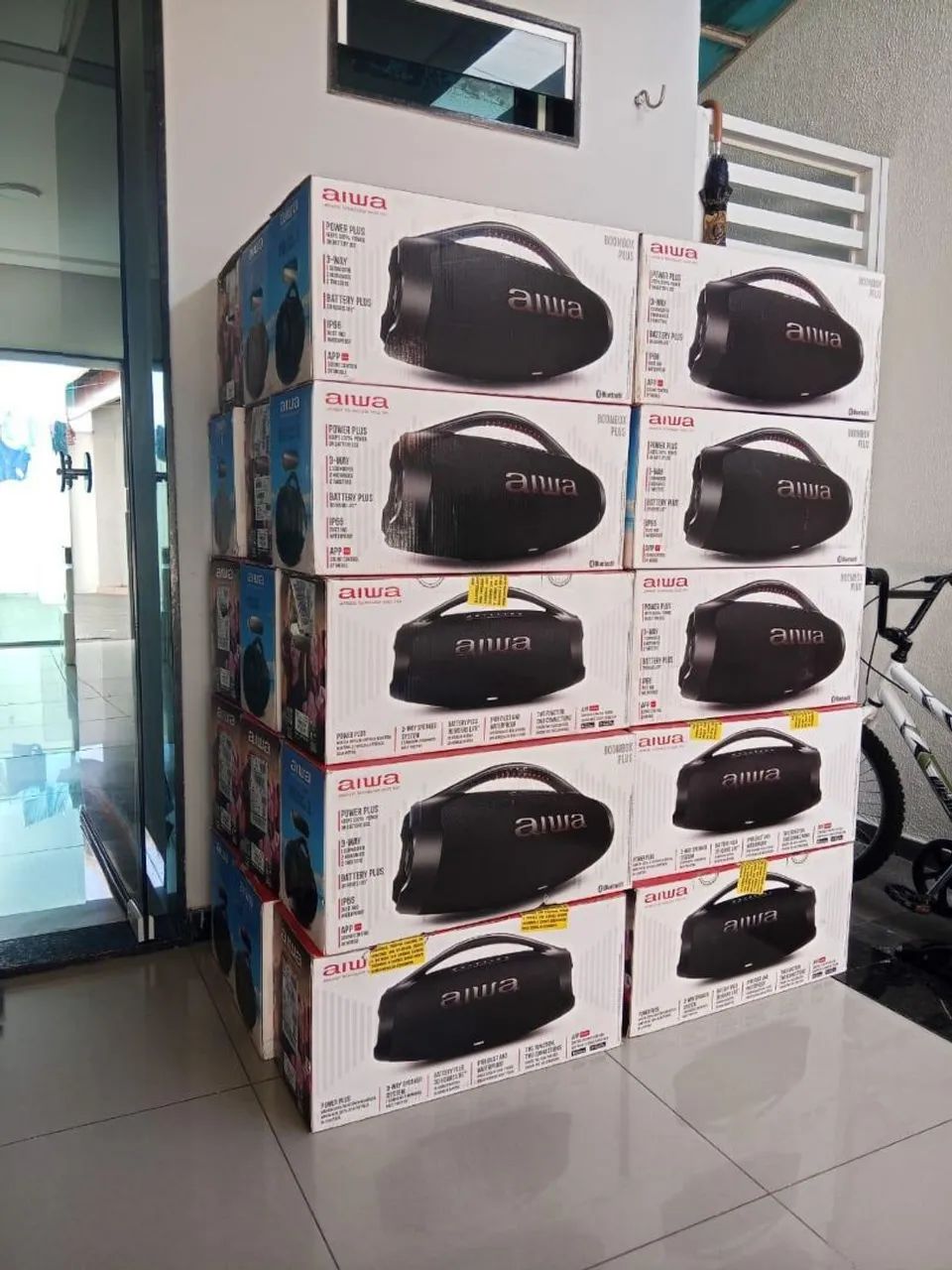 Caixa de Som Bluetooth Aiwa Portátil (lacrado) 