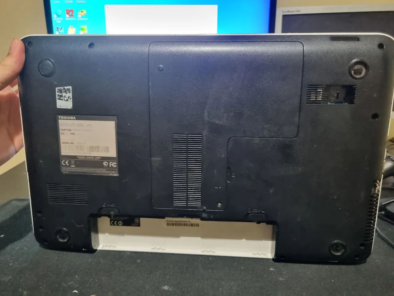 Notebook toshiba branco - Foto 3